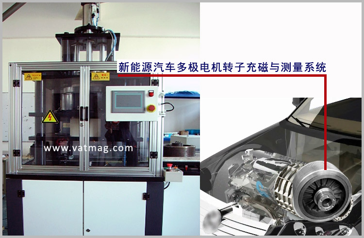 新能源汽車電機(jī)轉(zhuǎn)子多極充磁與測(cè)量系統(tǒng)